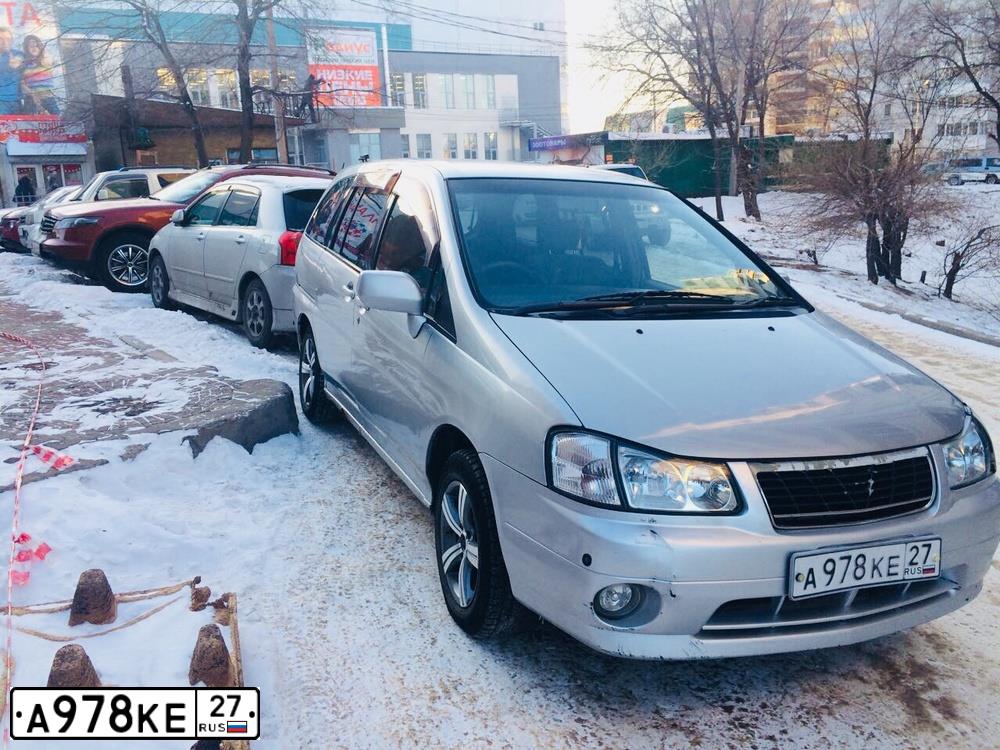 Фото автомобиля NISSAN LIBERTY, 1999 — госномер А978КЕ27