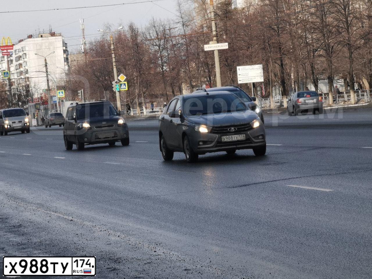 Фото автомобиля LADA VESTA, 2017 — госномер Т259КО774