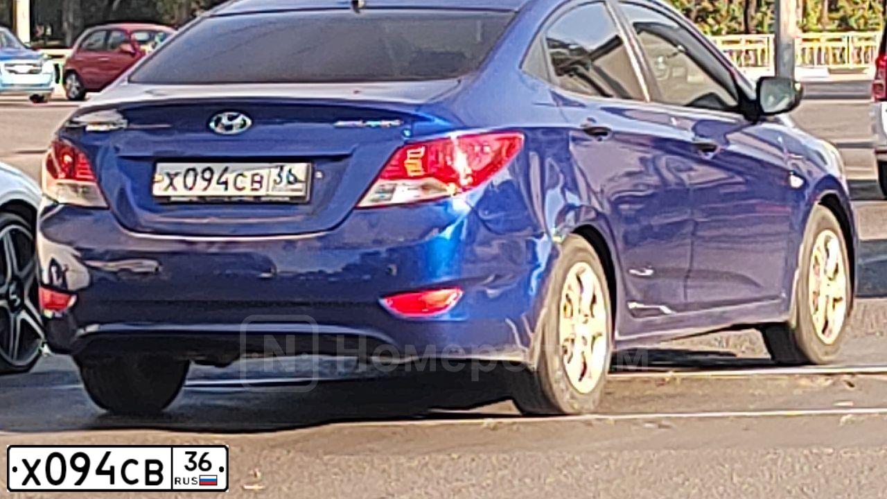 Фото автомобиля CHEVROLET LANOS, 2008 — госномер У357НТ48. Цвет: синий