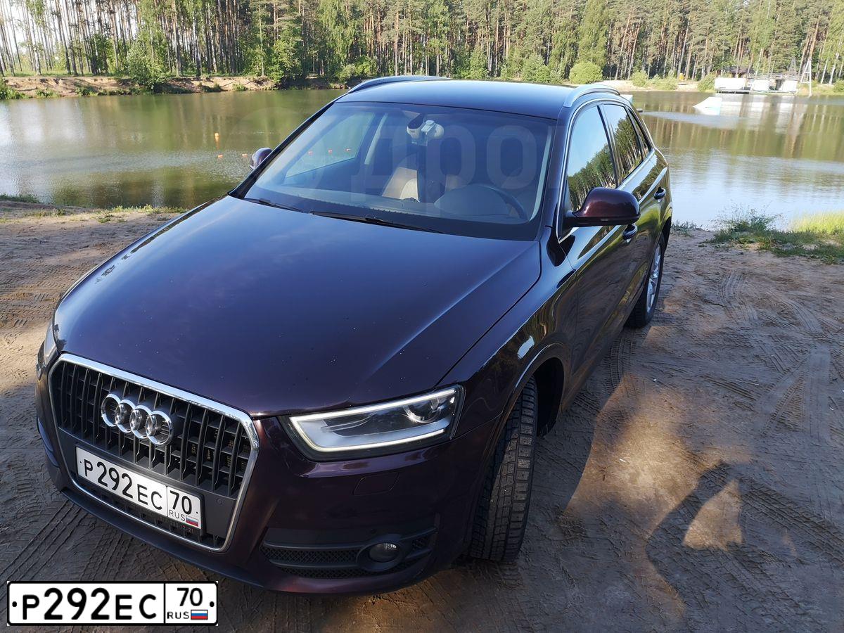 Фото автомобиля AUDI Q3, 2013 — госномер Р277АМ198