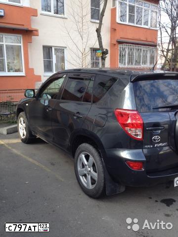 Фото автомобиля TOYOTA RAV4, 2008 — госномер Е010ОА93. Цвет: ТЕМНО-СЕРЫЙ