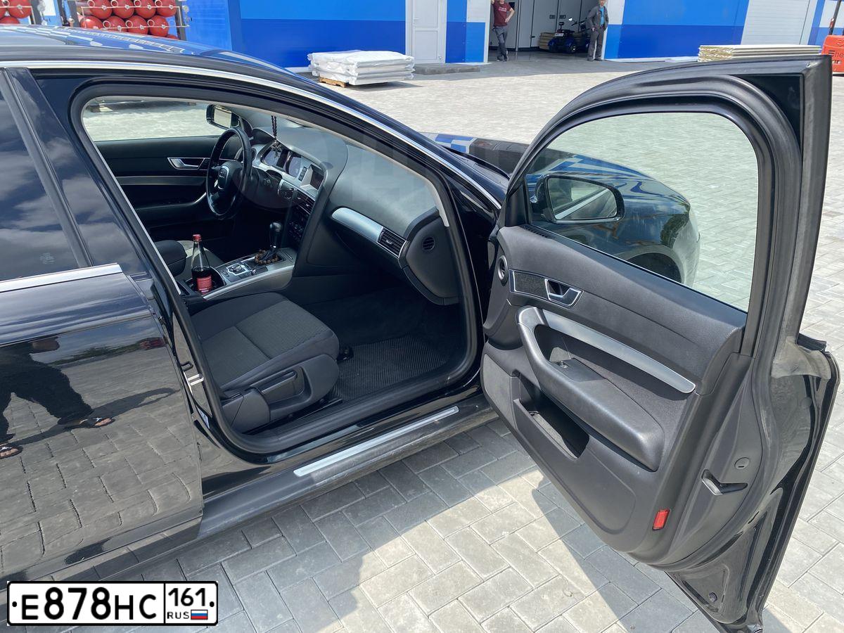 Фото автомобиля AUDI A6, 2008 — госномер А579НО193. Цвет: ЧЕРНЫЙ