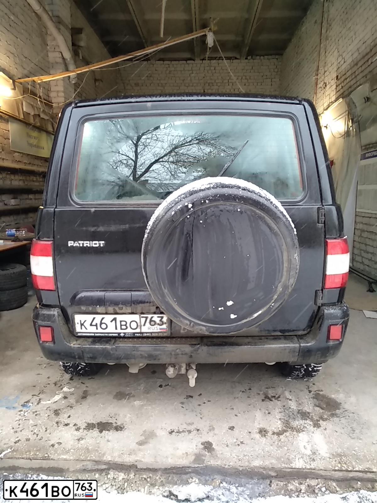 Фото автомобиля UAZ 3163 PATRIOT, 2012 — госномер К461ВО763. Цвет: АВАНТЮРИН МЕТАЛЛИК