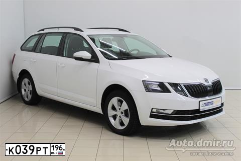 Фото автомобиля SKODA OCTAVIA, 2018 — госномер М907КТ716. Цвет: Белый