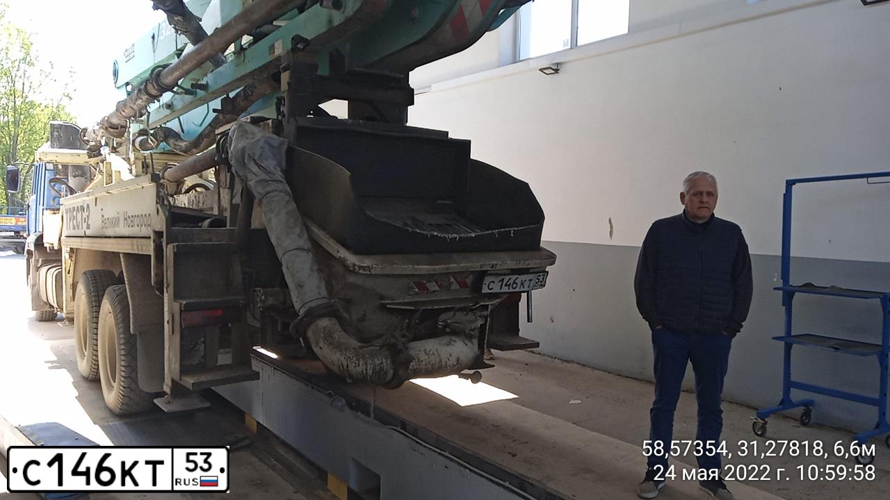 Фото автомобиля KAMAZ 65117 /6X4/, 2008 — госномер С146КТ53. Цвет: СИНИЙ
