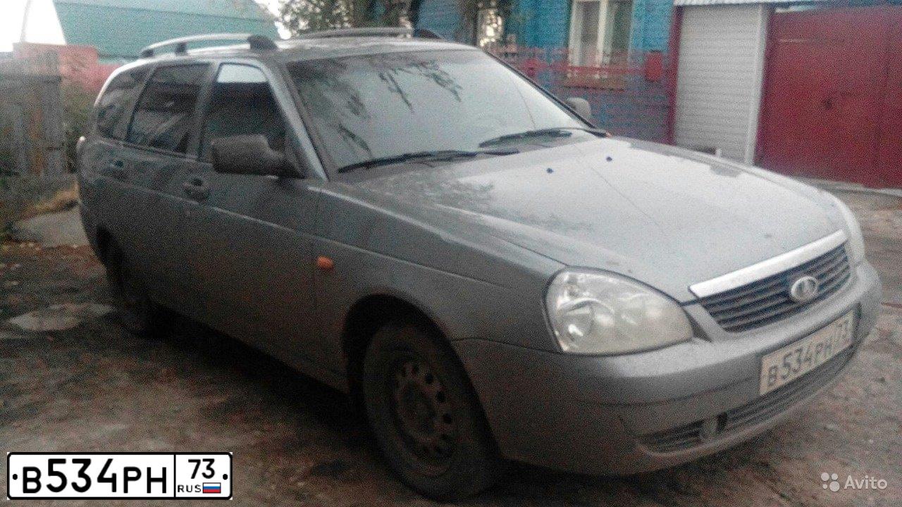 Фото автомобиля LADA 2171 PRIORA, 2010 — госномер В534РН73. Цвет: СЕРО-СИНЕ-ЗЕЛЕНЫЙ