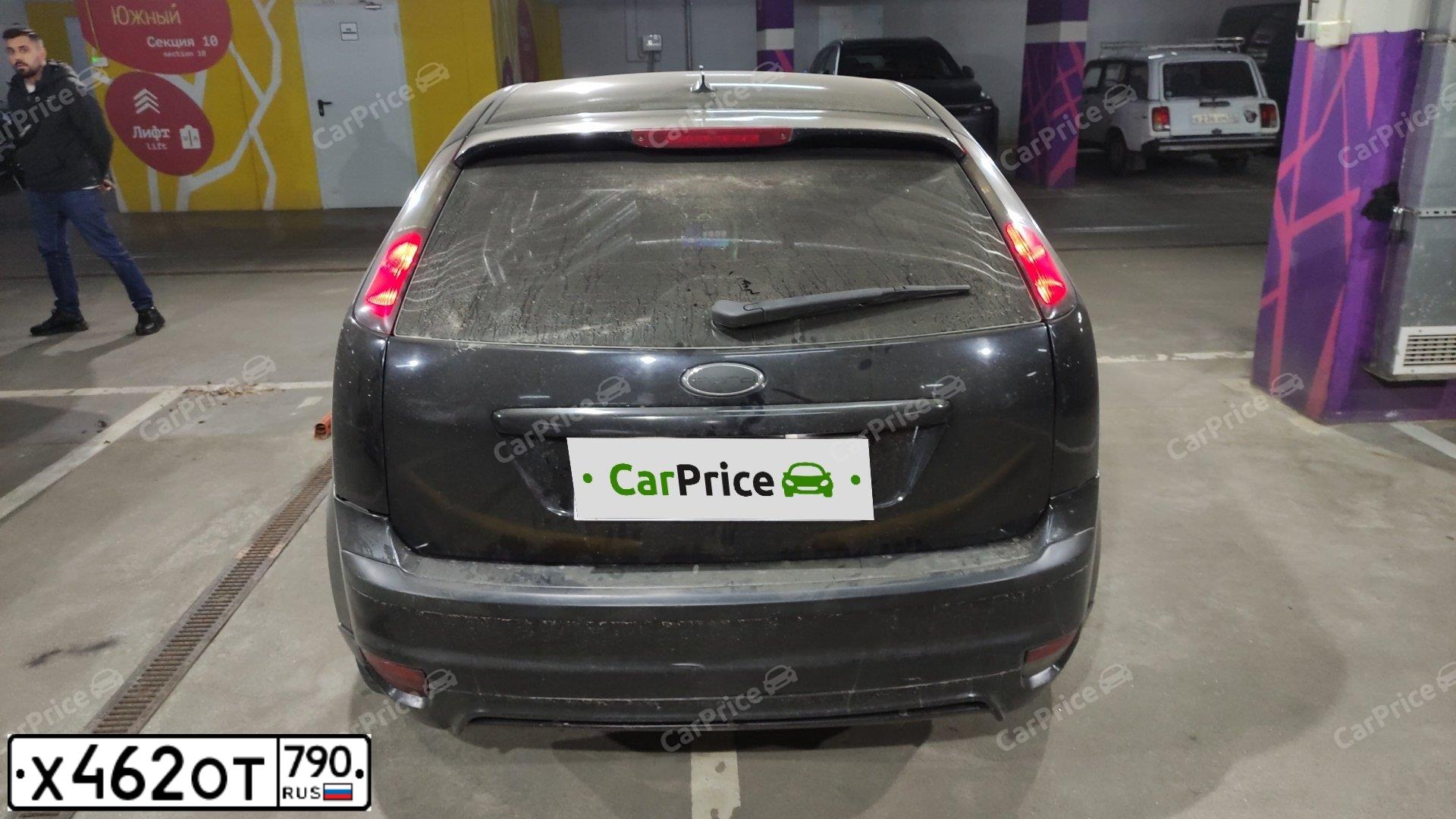 Фото автомобиля FORD D FOCUS, 2007 — госномер Х462ОТ790. Цвет: ЧЕРНЫЙ