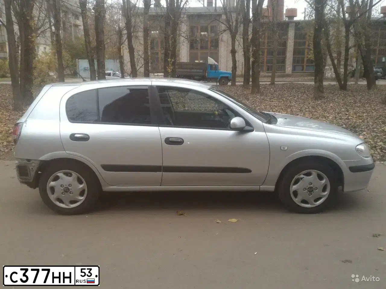 Фото автомобиля NISSAN ALMERA, 2000 — госномер Х266ЕМ178. Цвет: СЕРЕБРИСТЫЙ