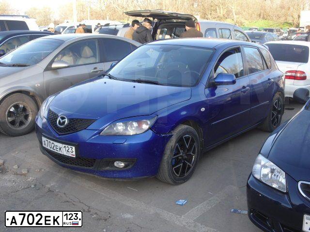 Фото автомобиля MAZDA A 3, 2006 — госномер О690ЕС193. Цвет: синий