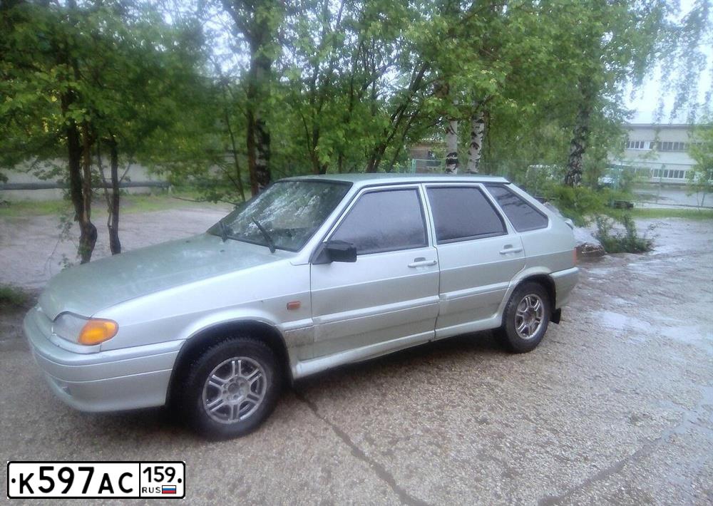 Фото автомобиля LADA 2111, 2005 — госномер Т653ТА59. Цвет: СВЕТЛО-СЕРЫЙ