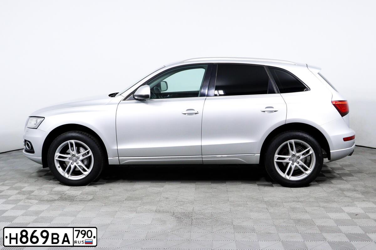 Фото автомобиля AUDI Q5, 2012 — госномер А545ОО193. Цвет: Серебристый