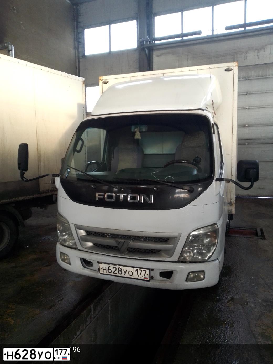 Фото автомобиля FOTON OLLIN, 2007 — госномер М026ТТ790. Цвет: Белый