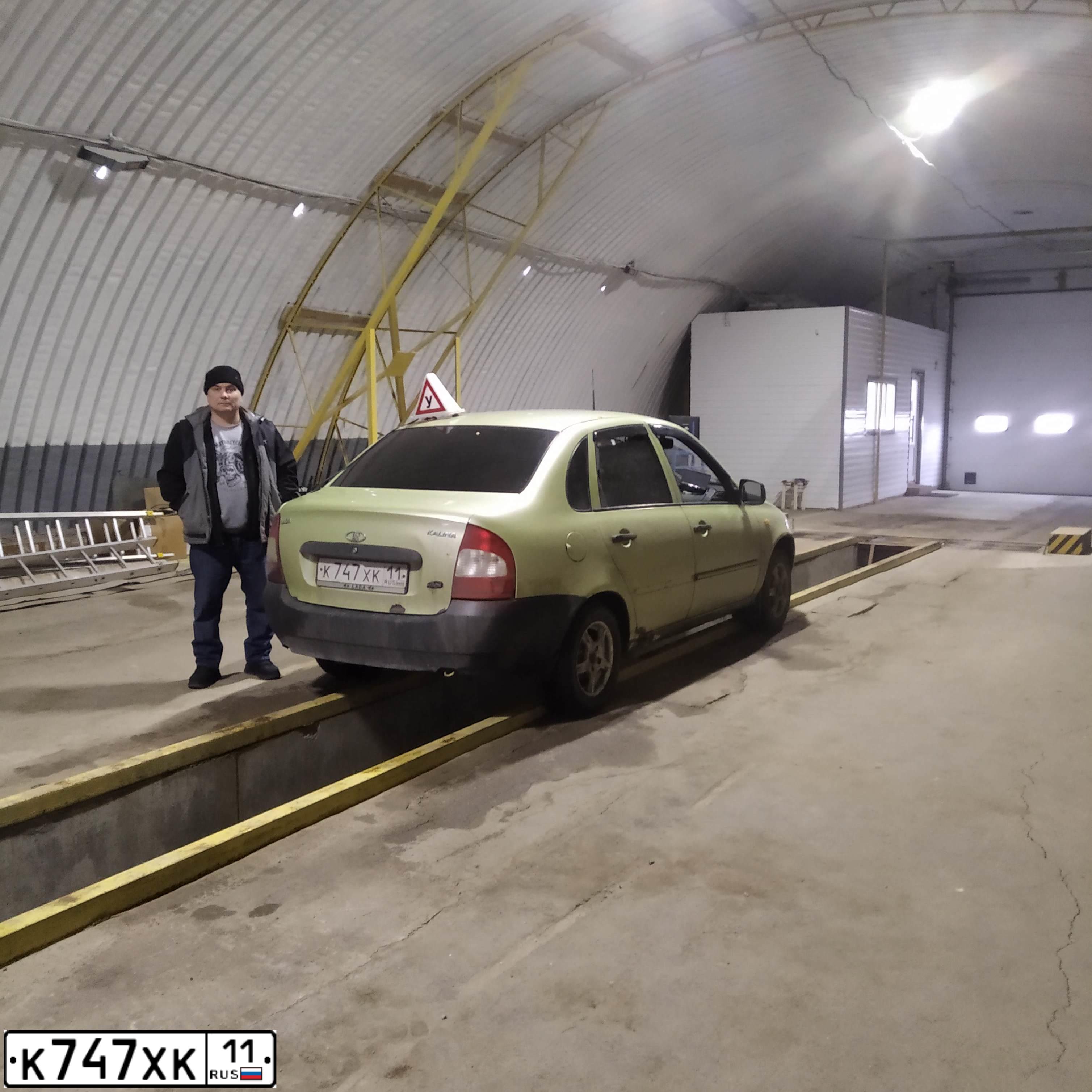Фото автомобиля LADA 1118 KALINA, 2006 — госномер Х569АЕ73. Цвет: СЕРЕБРИСТО-СВЕТЛО-ЗЕЛЕНЫЙ