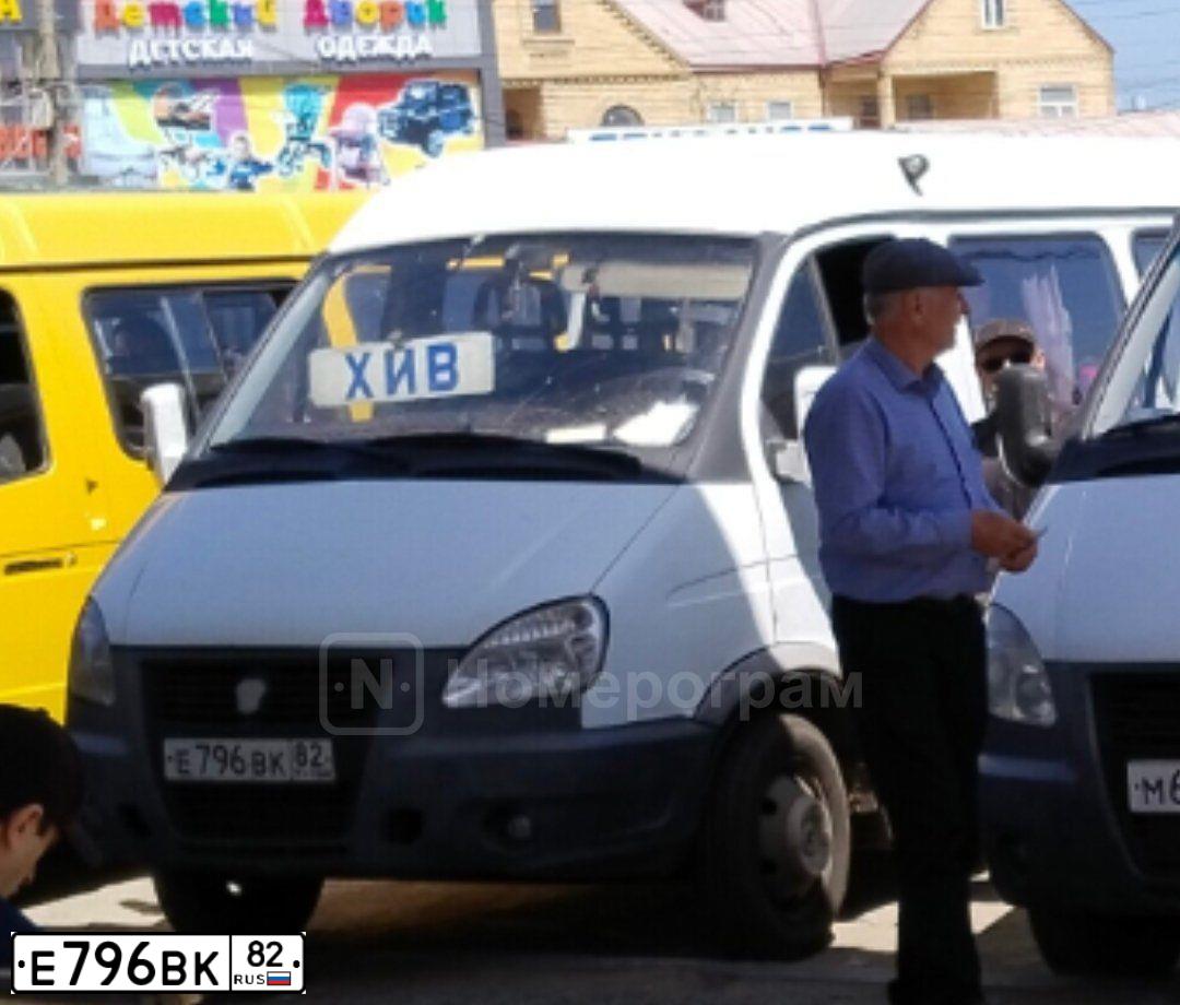 Фото автомобиля GAZ 3221 EL, 2013 — госномер Е796ВК82. Цвет: БЕЛЫЙ