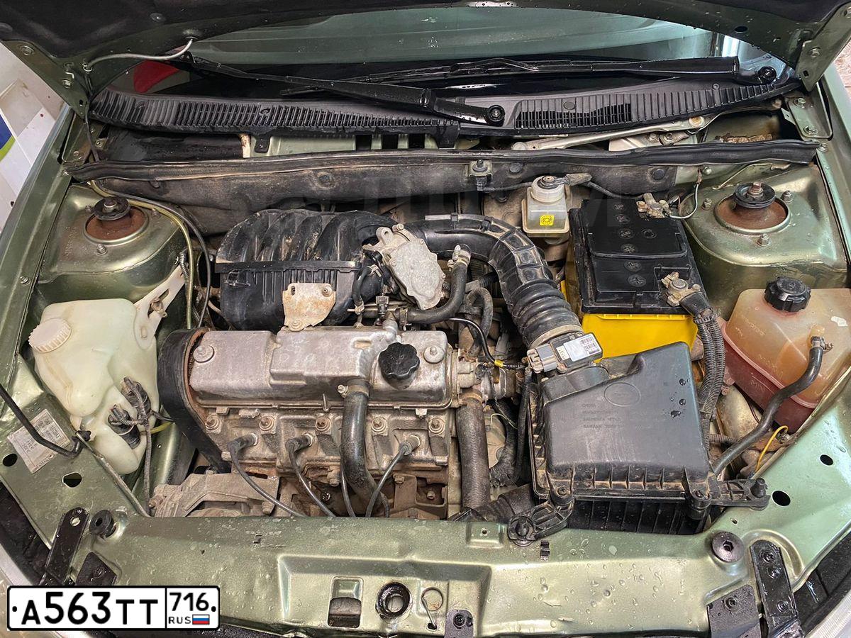 Фото автомобиля LADA 1119 KALINA, 2012 — госномер А563ТТ716. Цвет: СВЕТЛО-ЗЕЛЕНЫЙ