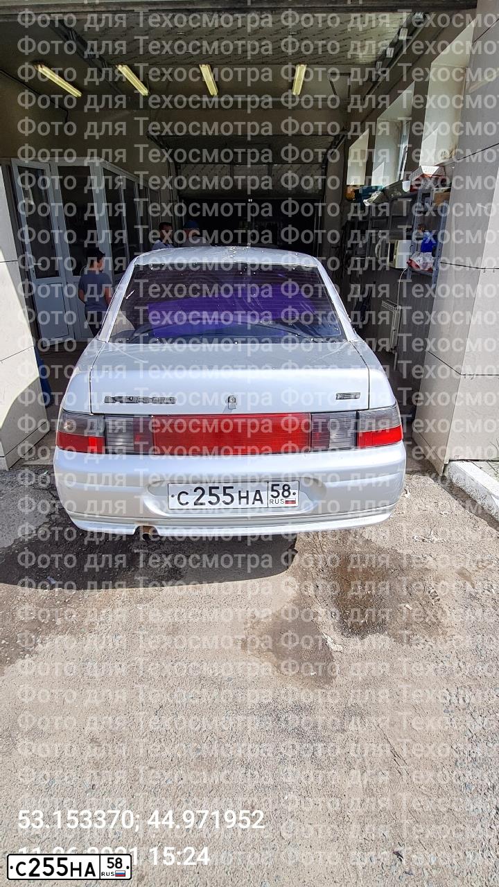 Фото автомобиля LADA 2110 LADA, 2004 — госномер С255НА58. Цвет: СВЕТЛО-СЕРЕБРИСТЫЙ МЕТАЛЛ