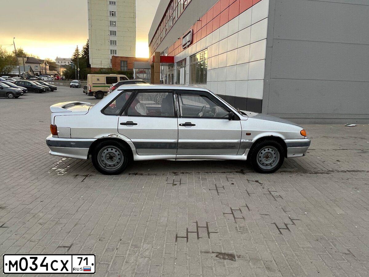 Фото автомобиля LADA 2115 SAMARA, 2003 — госномер М034СХ71. Цвет: СВЕТЛО-СЕРЕБРИСТЫЙ МЕТАЛЛ