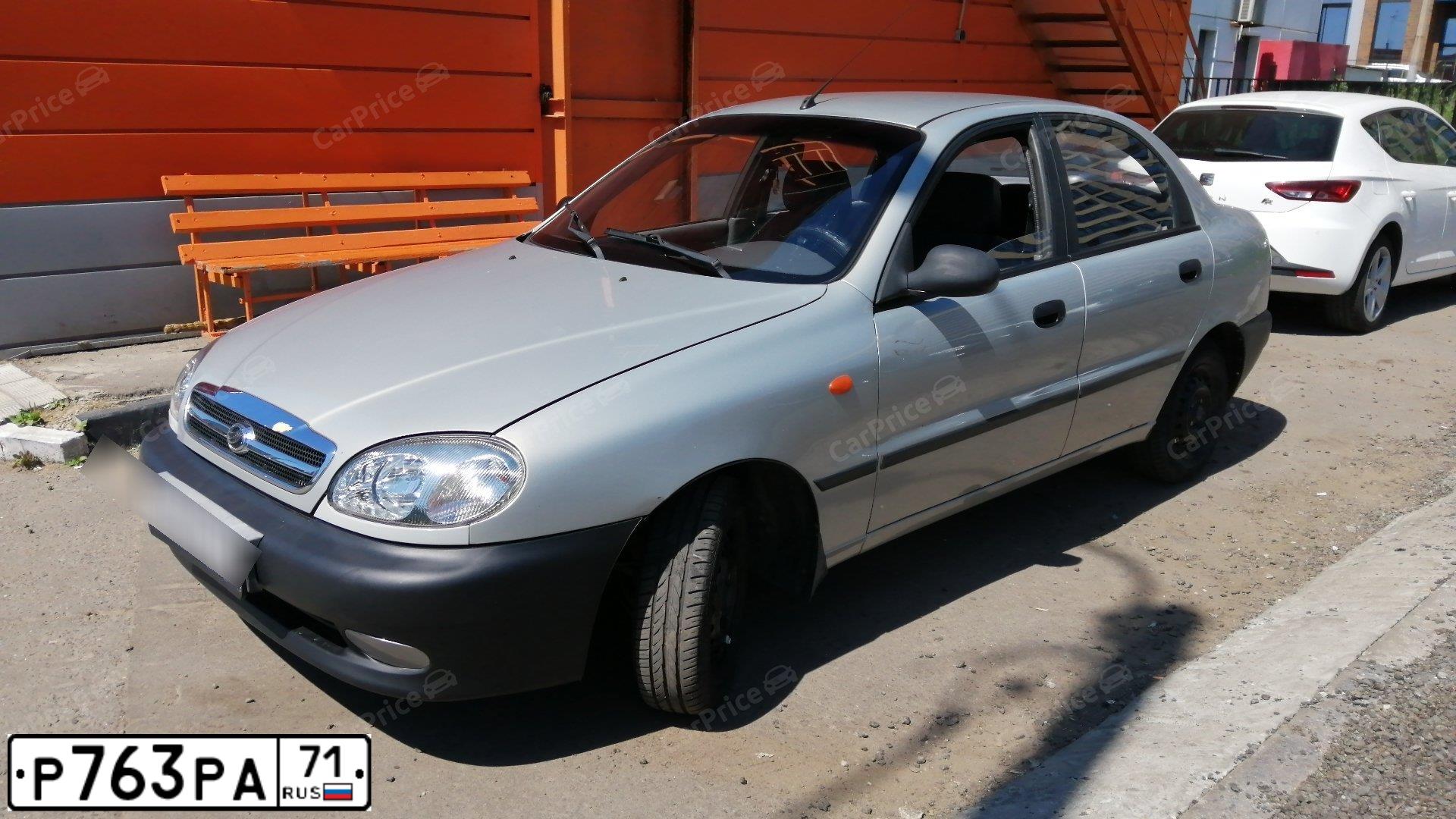 Фото автомобиля ZAZ Z SENS, 2007 — госномер Х768УО750. Цвет: СВЕТЛО-СЕРЫЙ