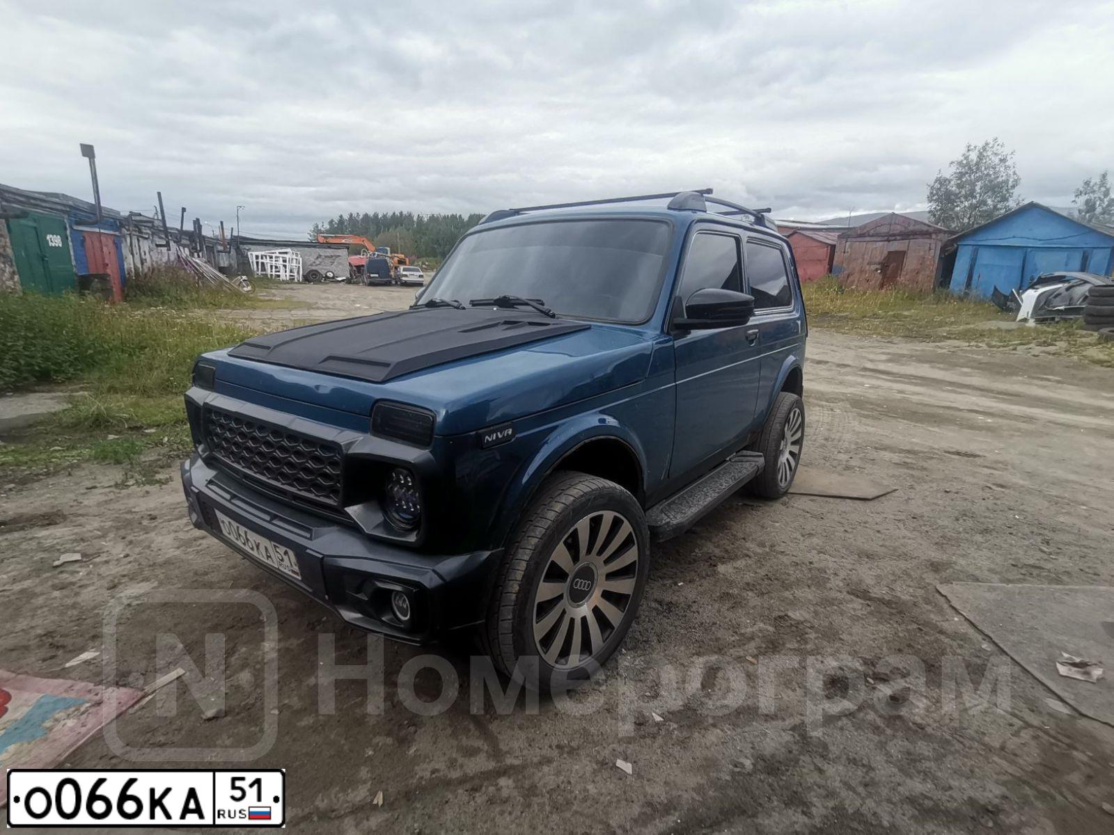 Фото автомобиля LADA NIVA, 2015 — госномер В066ОМ51