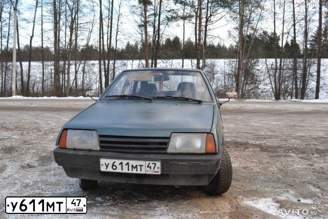 Фото автомобиля VAZ 2109 SAMARA, 1996 — госномер У611МТ47. Цвет: ЗЕЛЕНЫЙ