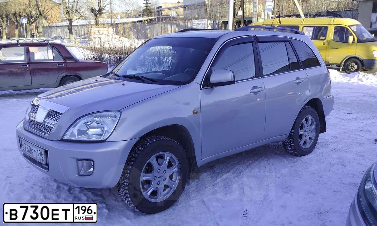 Фото автомобиля СУВ Т11 ВОРТЕКС ТИНГО, 2011 — госномер М367АЕ702. Цвет: СЕРЕБРИСТЫЙ