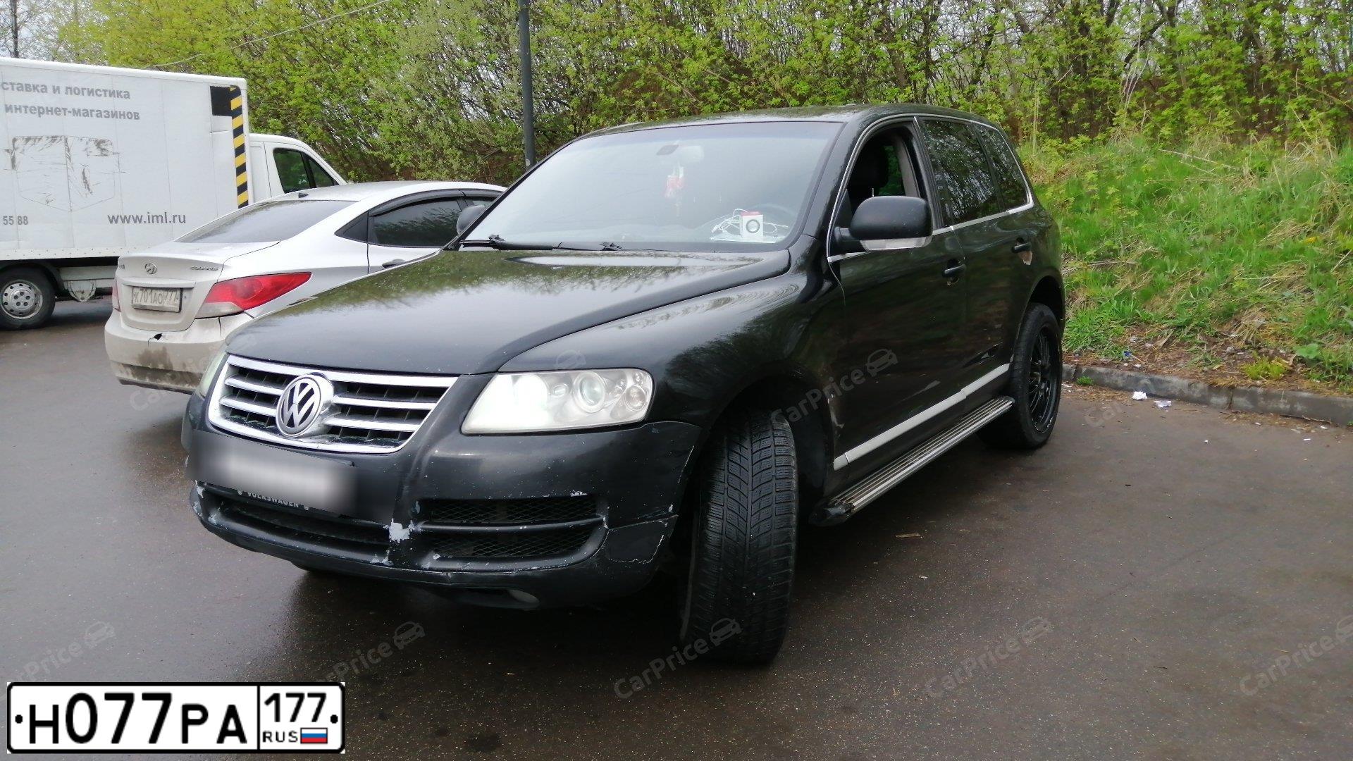 Фото автомобиля VOLKSWAGEN TOUAREG, 2003 — госномер С152МО136