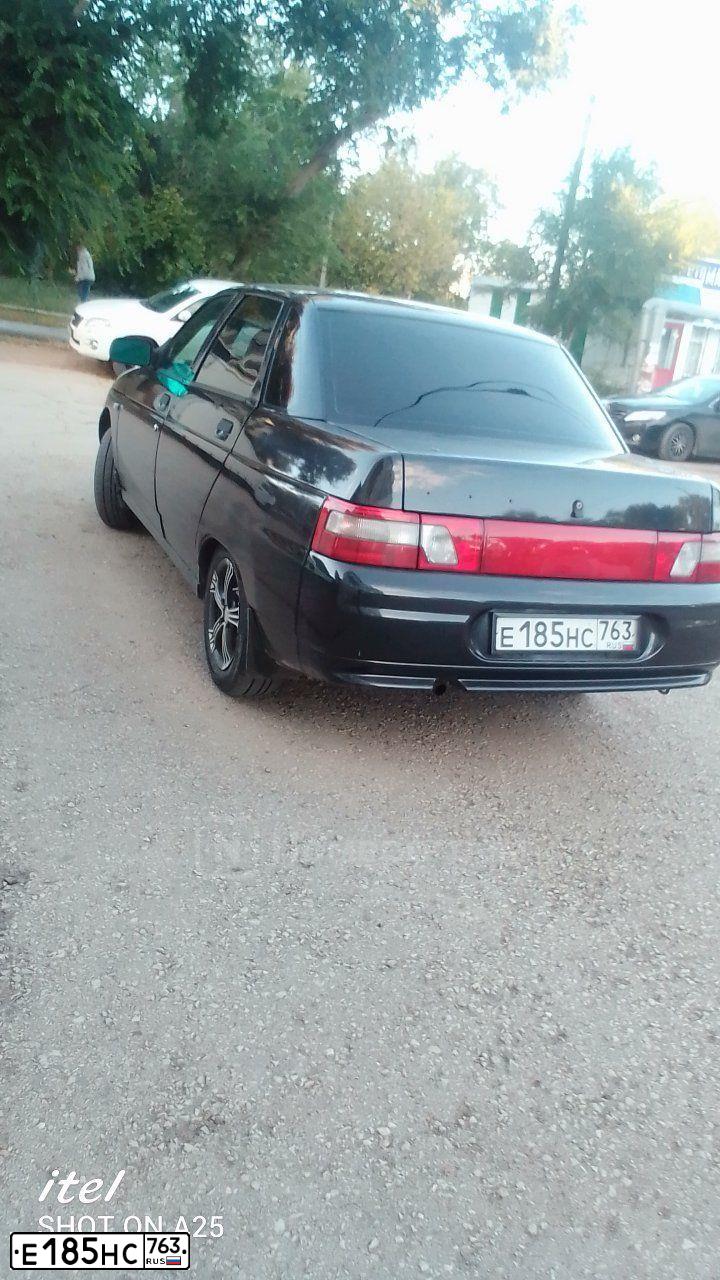 Фото автомобиля LADA 2110, 2007 — госномер Е185НС763. Цвет: ГРАФИТОВЫЙ МЕТАЛЛИК