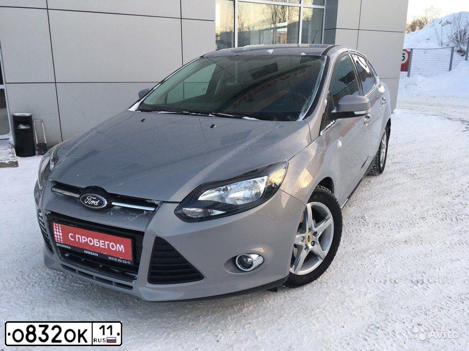 Фото автомобиля FORD D FOCUS, 2012 — госномер Р269ЕУ11. Цвет: СЕРО-ГОЛУБОЙ