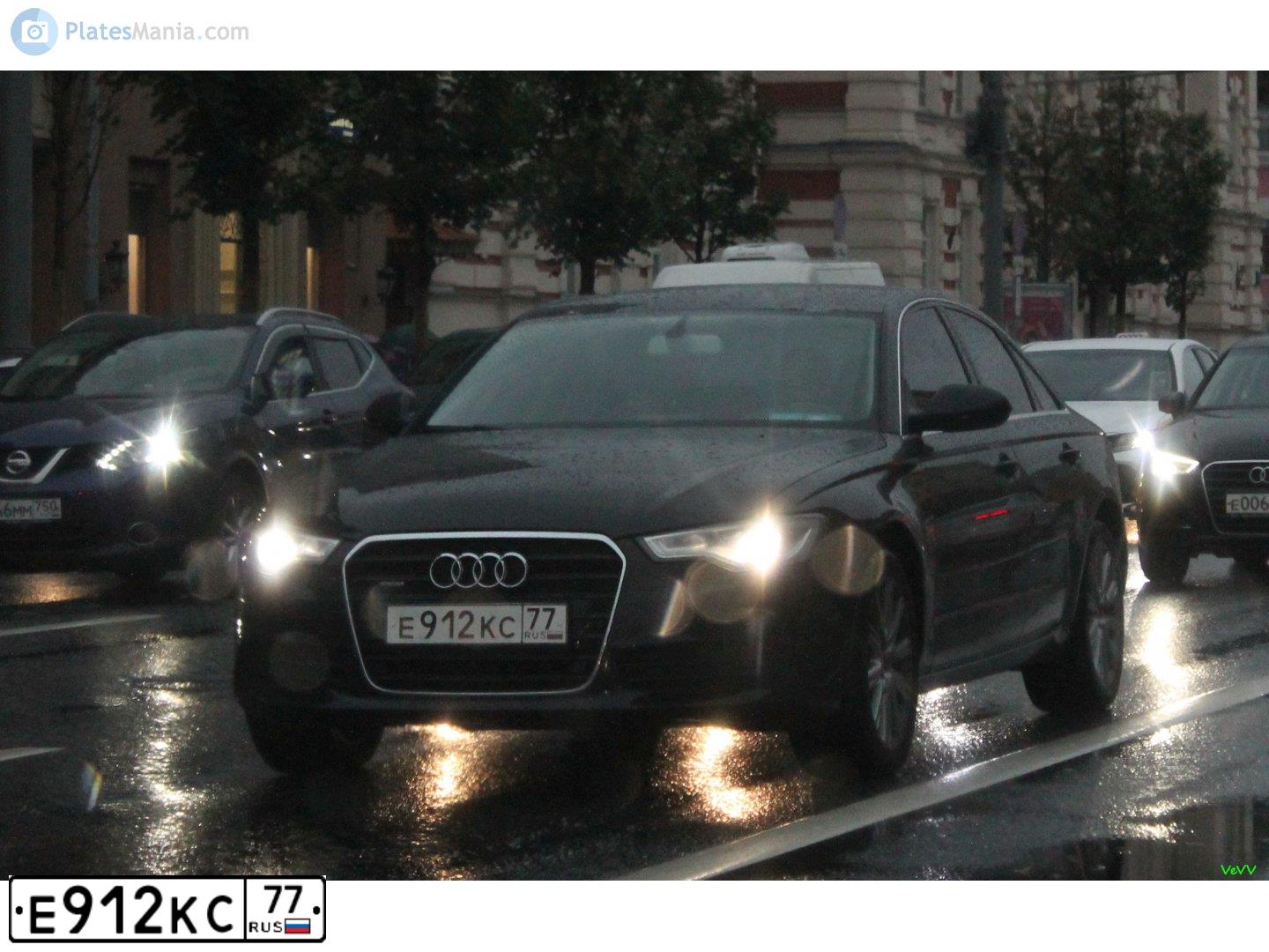 Фото автомобиля AUDI A6, 2012 — госномер Н522АМ13