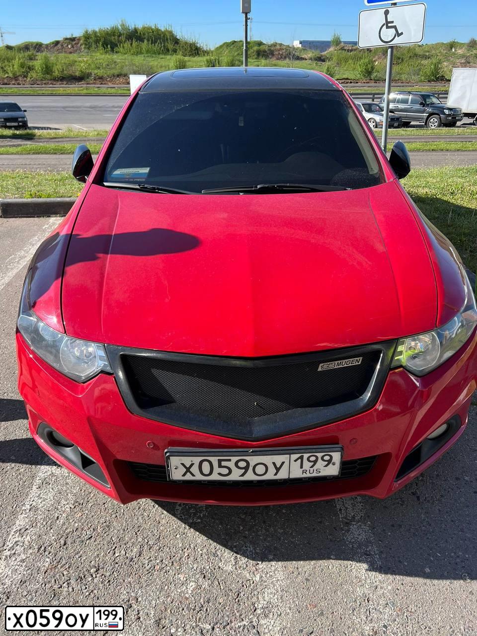 Фото автомобиля HONDA ACCORD, 2008 — госномер Х059ОУ199