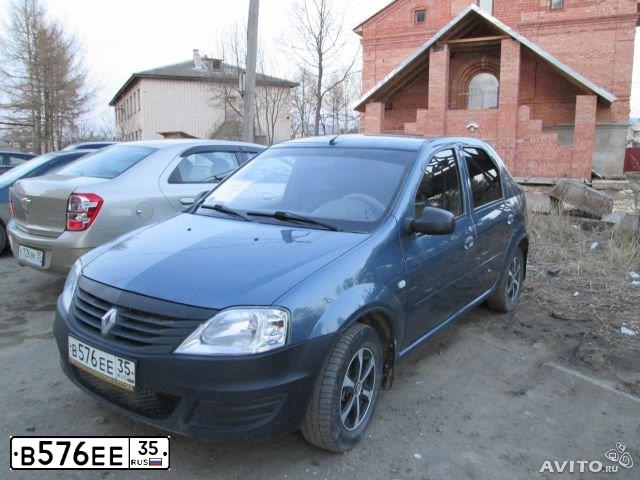 Фото автомобиля CHEVROLET LACETTI, 2012 — госномер В576УУ35. Цвет: СИНИЙ