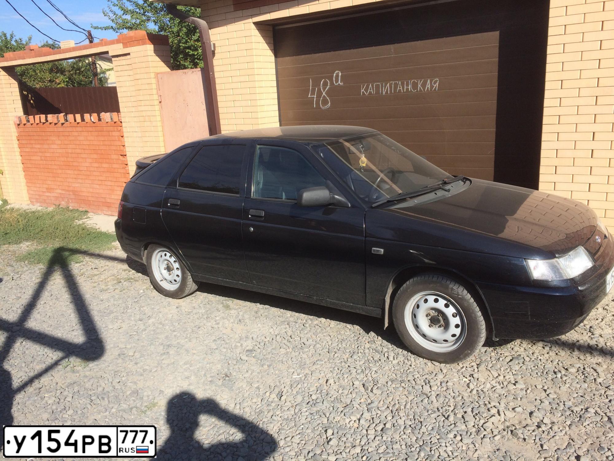 Фото автомобиля LADA 2112, 2008 — госномер В967ВА181. Цвет: ЧЕРНЫЙ