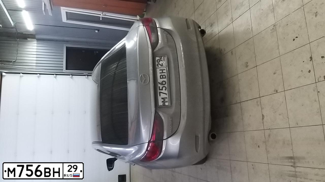 Фото автомобиля MAZDA 6, 2014 — госномер М756ВН29. Цвет: СЕРЕБРИСТЫЙ