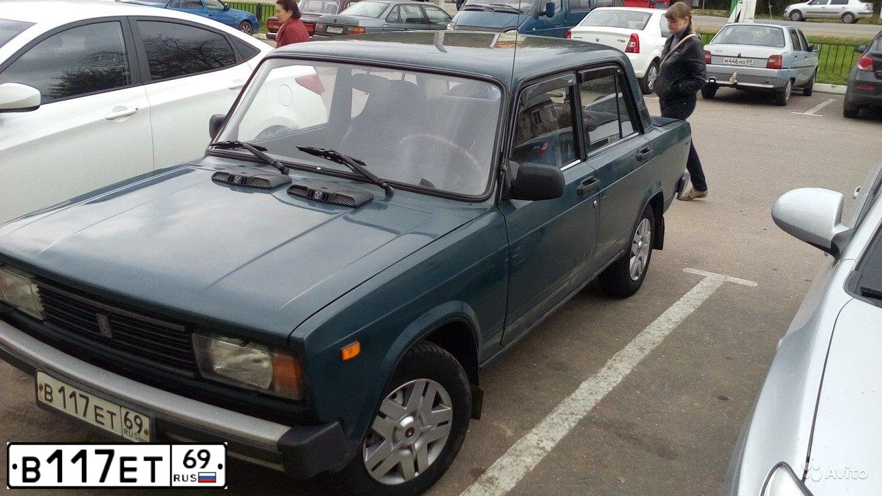 Фото автомобиля LADA 2105, 2004 — госномер С320ТХ69. Цвет: сине-зеленый