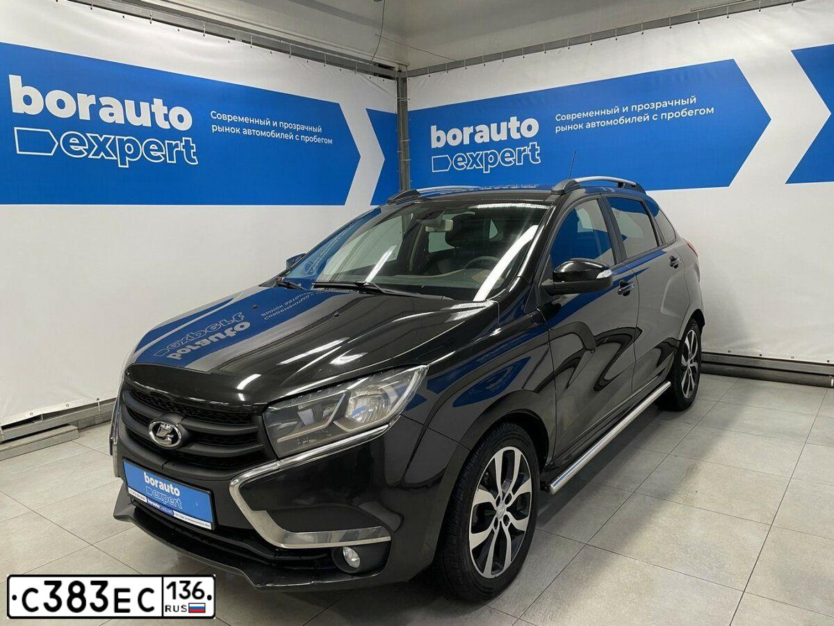 Фото автомобиля LADA XRAY, 2017 — госномер С383ЕС136. Цвет: ЧЕРНЫЙ