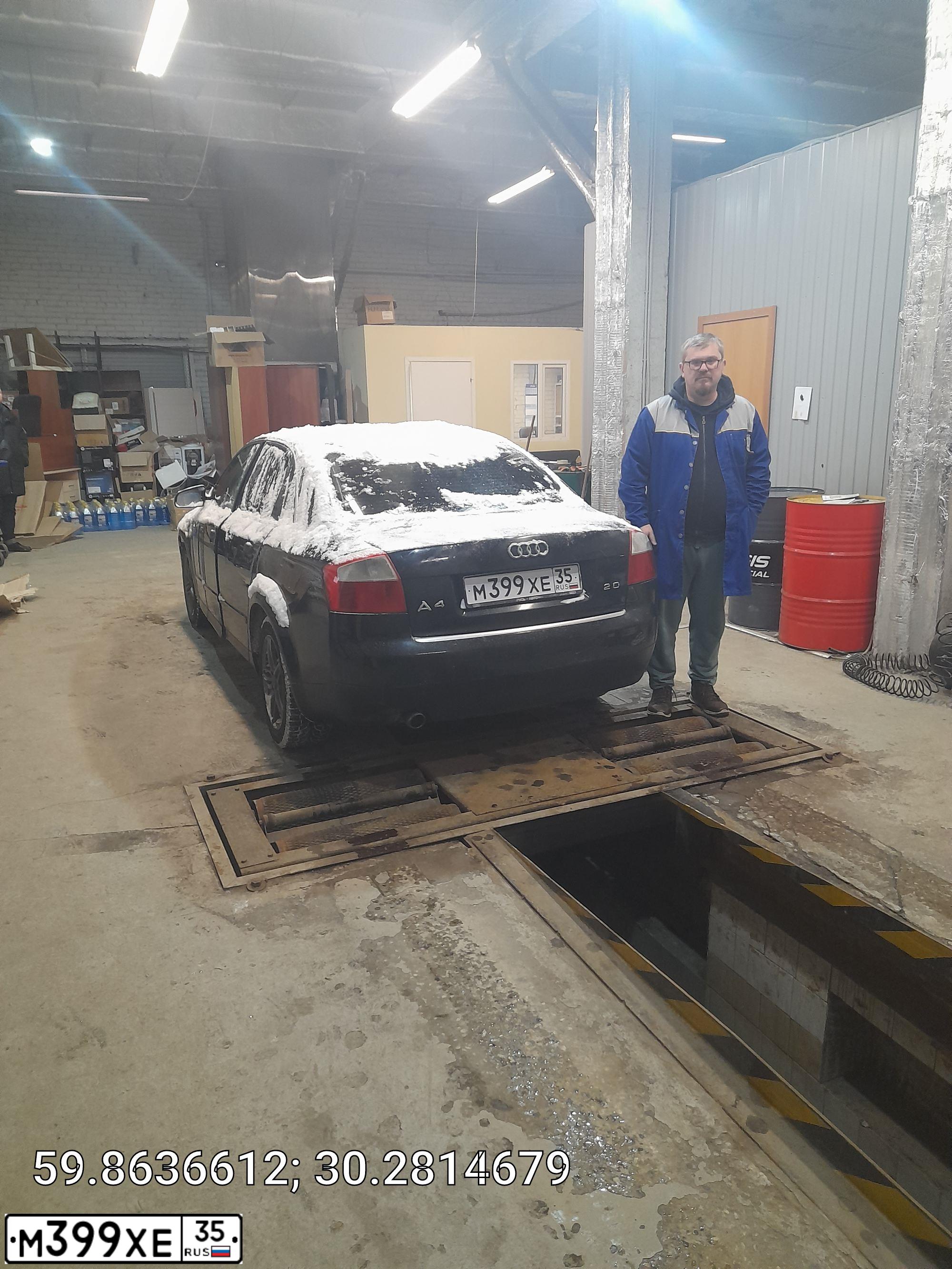 Фото автомобиля AUDI A4, 2002 — госномер Е489НХ147