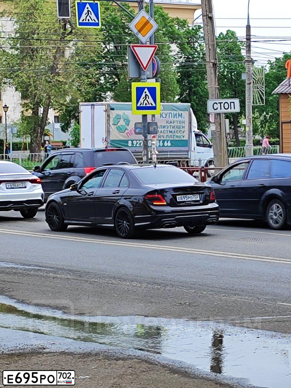 Фото автомобиля MERCEDES-BENZ C280, 2007 — госномер С555ЕВ102