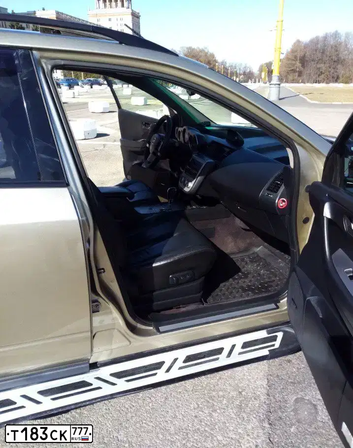 Фото автомобиля NISSAN MURANO, 2007 — госномер Т183СК777. Цвет: ЗОЛОТИСТЫЙ