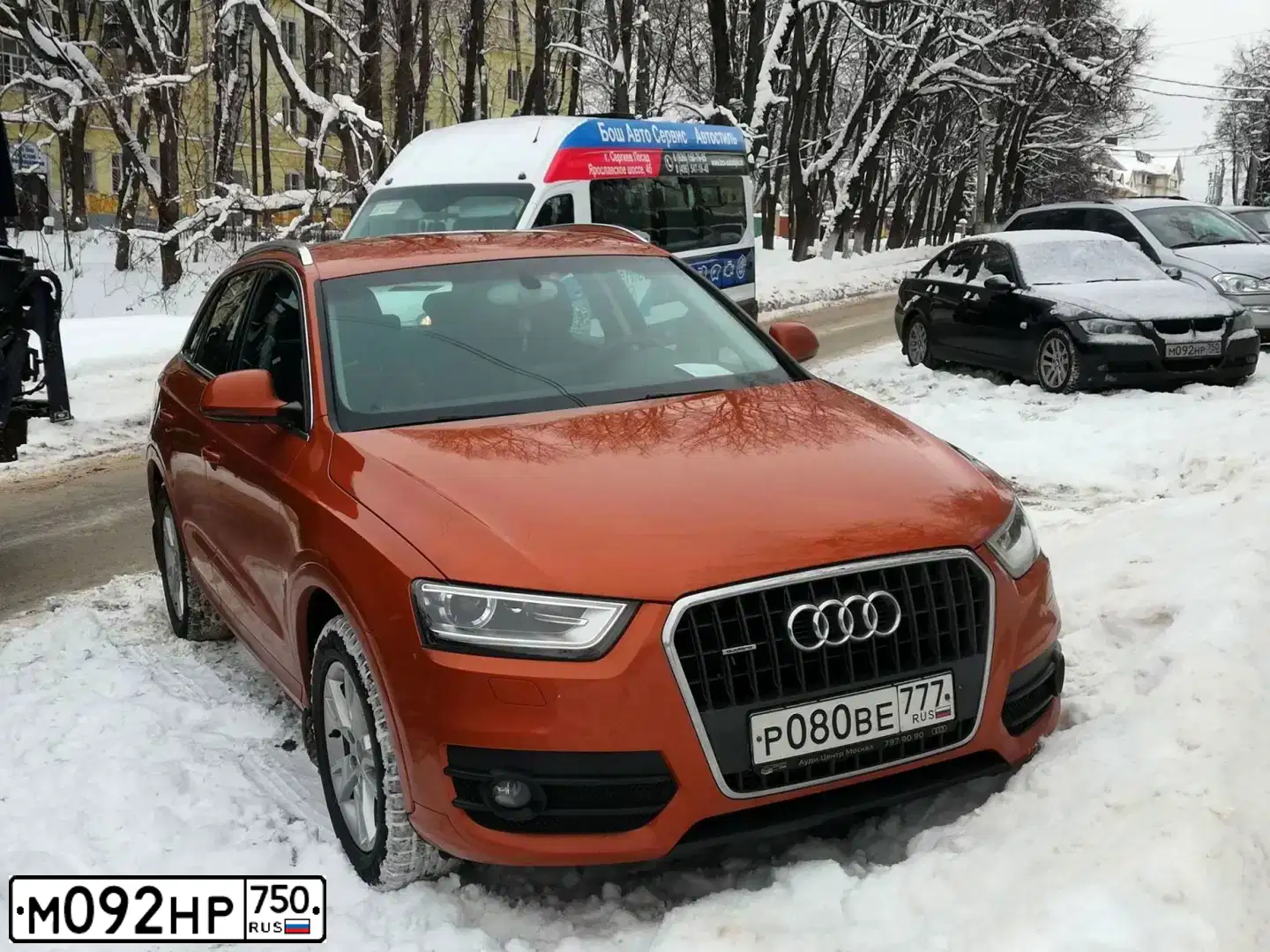 Фото автомобиля BMW SERIE 3, 2008 — госномер Е873КХ08. Цвет: ЧЕРНЫЙ