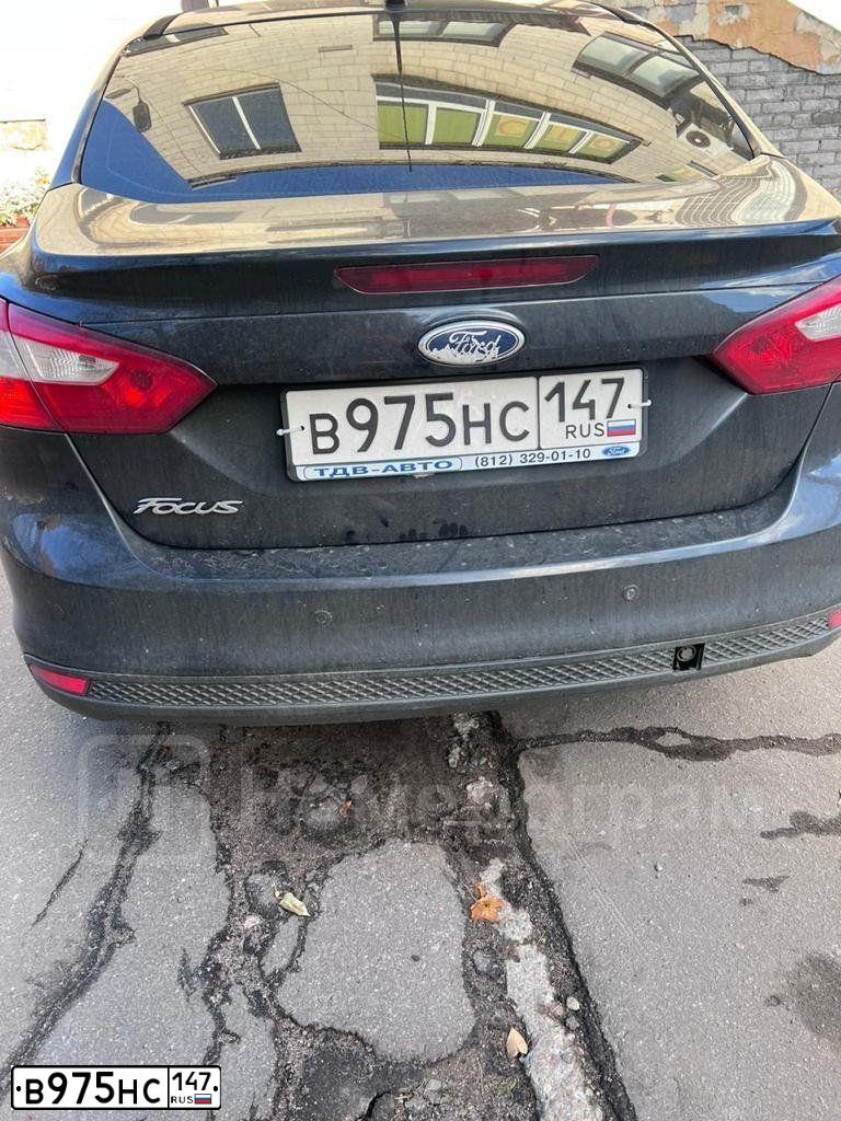 Фото автомобиля FORD FOCUS, 2011 — госномер К019ВС95. Цвет: ЧЕРНЫЙ