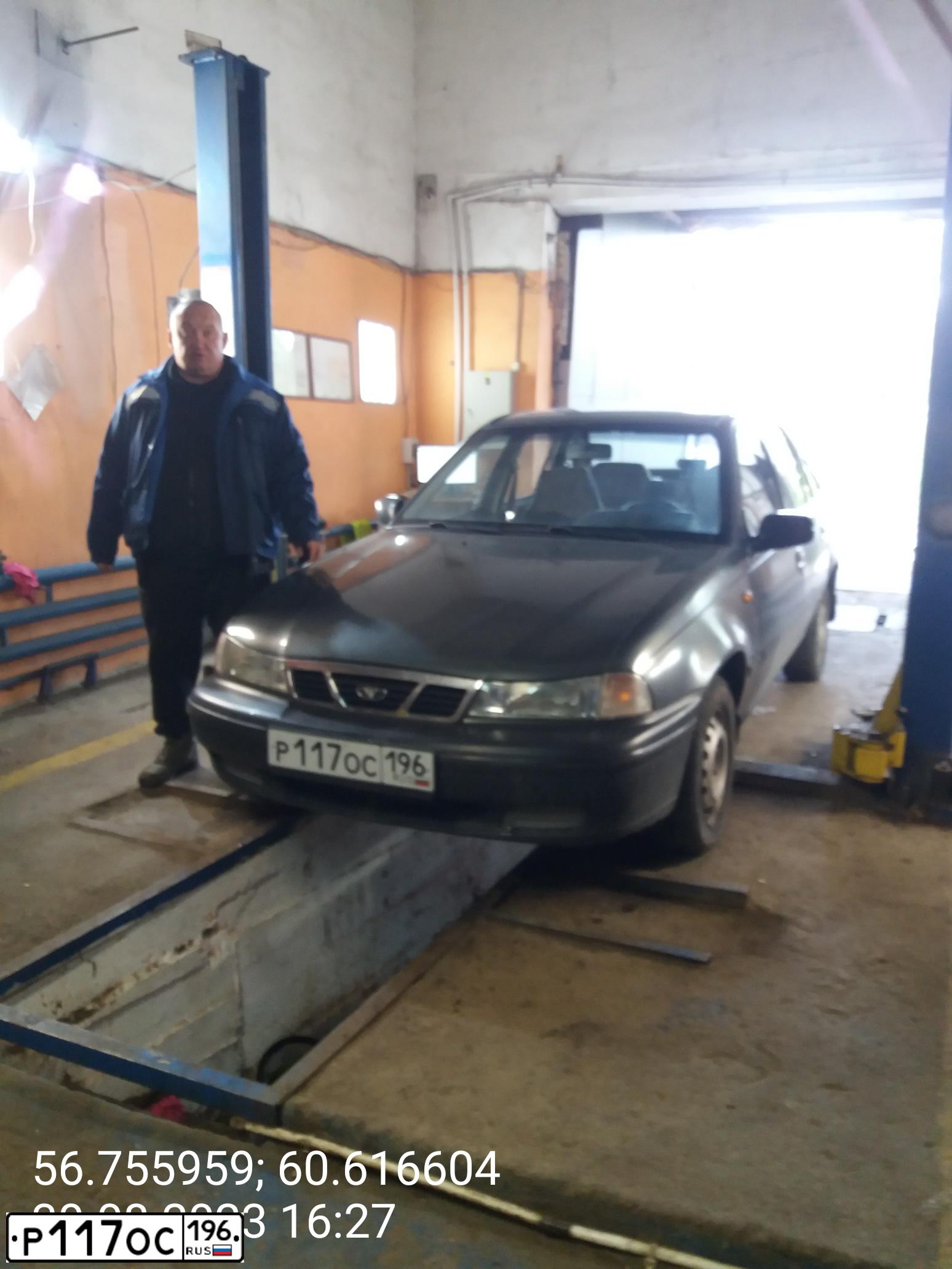 Фото автомобиля DAEWOO O NEXIA, 2005 — госномер Р117ОС196