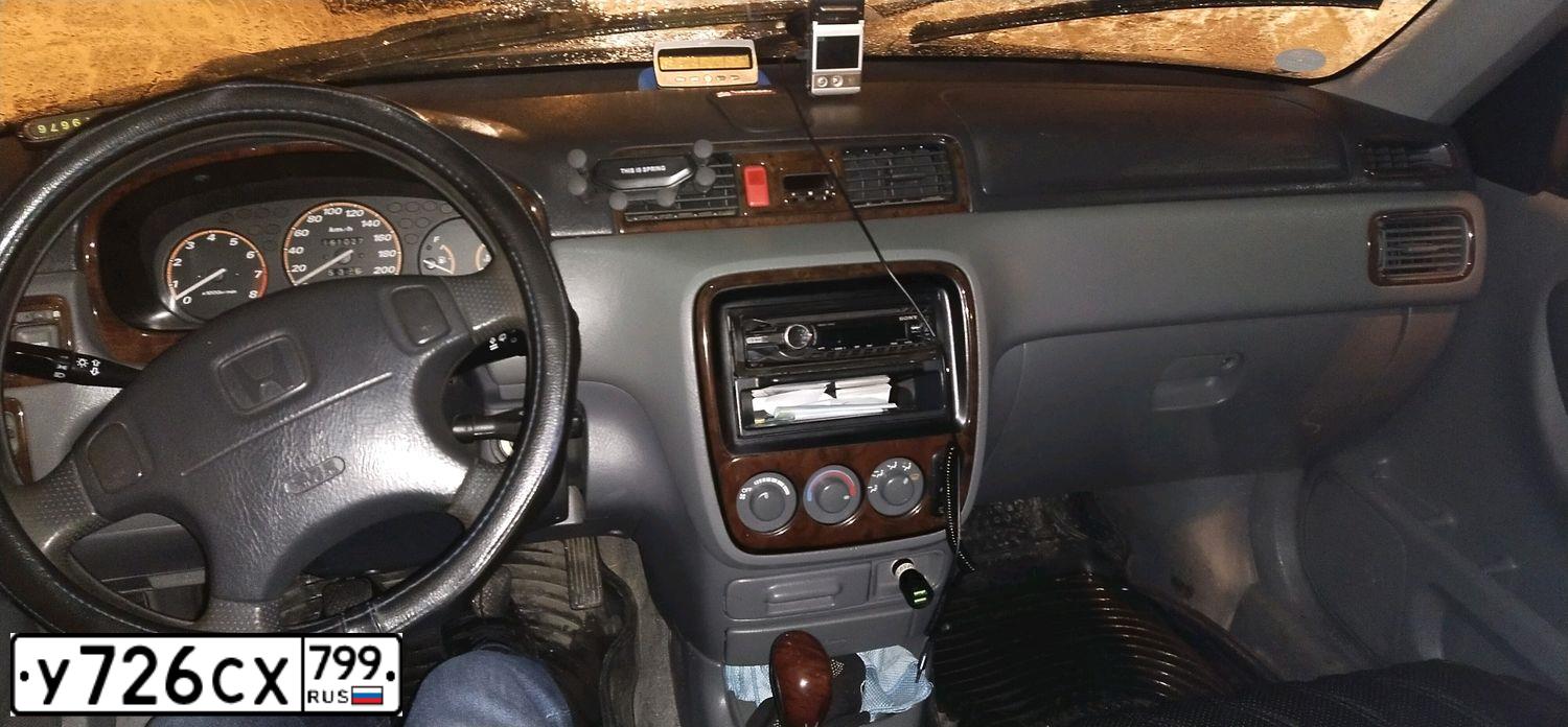 Фото автомобиля HONDA CR-V, 1999 — госномер Т027УМ152. Цвет: ЧЕРНЫЙ