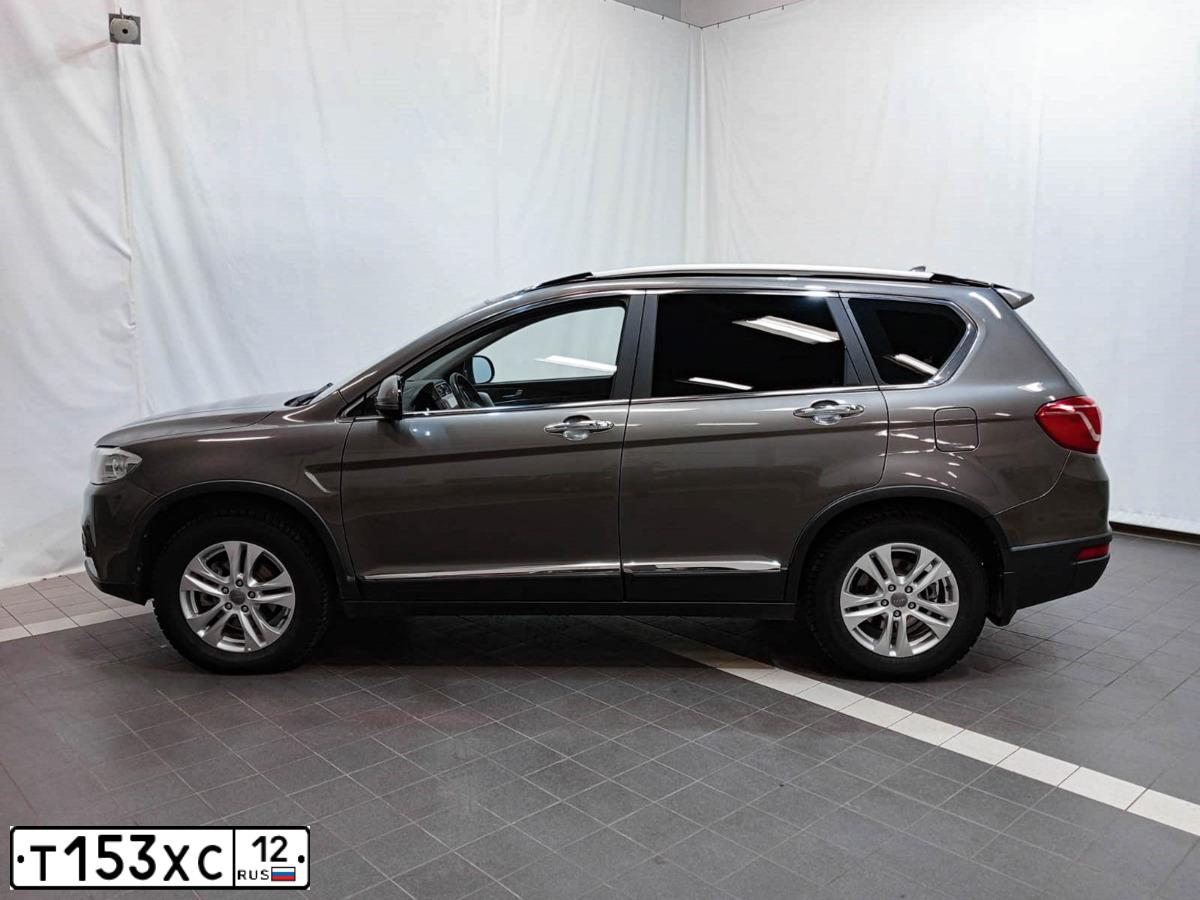 Фото автомобиля HAVAL H6, 2018 — госномер А034РК12. Цвет: Серый
