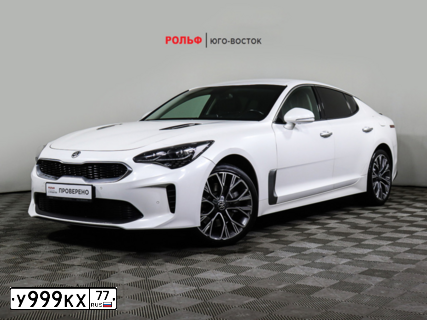 Фото автомобиля KIA STINGER, 2019 — госномер Р163НТ63