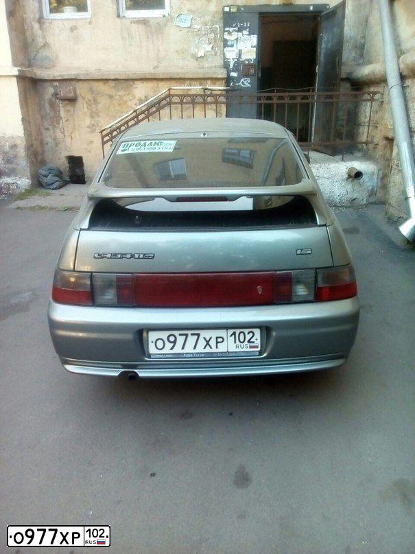 Фото автомобиля LADA 2112, 2007 — госномер О977ХР102