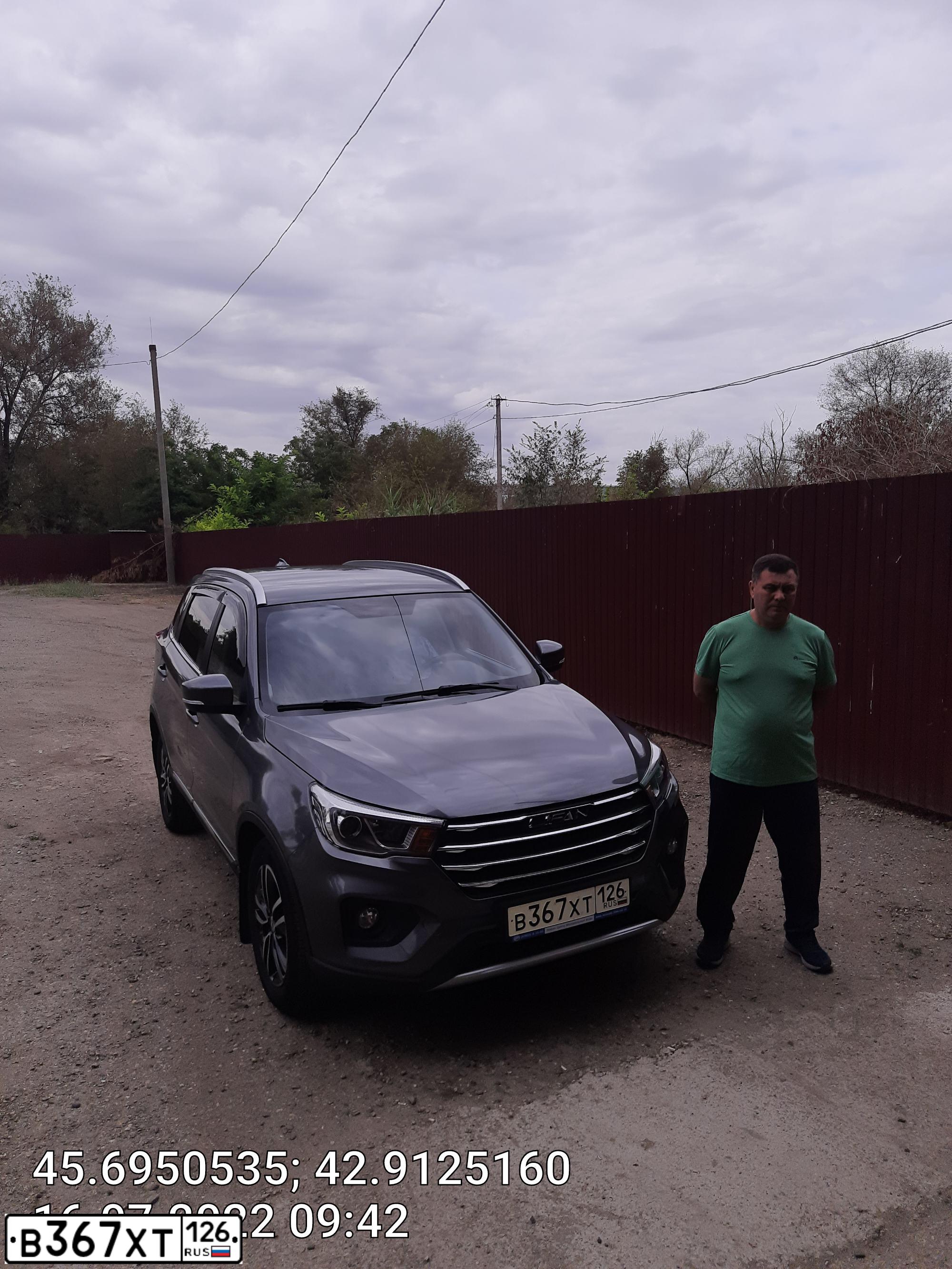 Фото автомобиля LIFAN X70, 2018 — госномер Е507ЕР156. Цвет: СТАЛЬНОЙ (СЕРЫЙ)