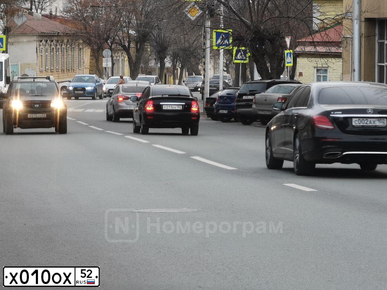 Фото автомобиля SUZUKI /GRAND/ VITARA, 2008 — госномер Х010ОХ52. Цвет: ЧЕРНЫЙ