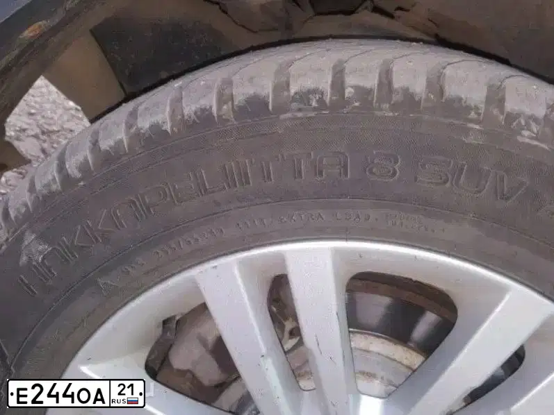 Фото автомобиля LAND ROVER RANGE ROVER, 2007 — госномер В936АМ252. Цвет: ТЕМНО КРАСНЫЙ