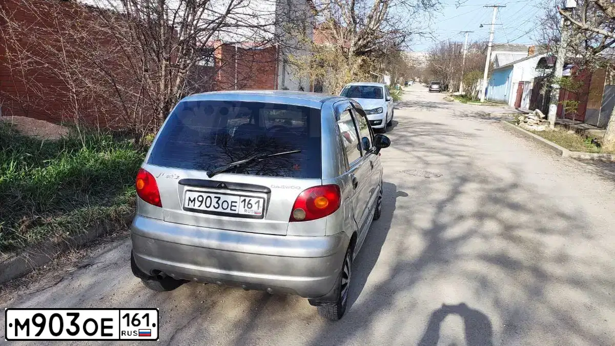 Фото автомобиля DAEWOO MATIZ, 2006 — госномер А788МУ161. Цвет: СЕРЕБРИСТЫЙ