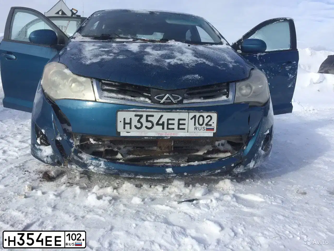 Фото автомобиля CHERY BONUS /A13/, 2011 — госномер Н354ЕЕ102